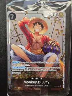 Monkey.D.Luffy (Tin Pack Set Vol. 2) PR One Piece Promotion Cards P-075 NM - Image 1