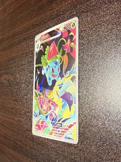 Ivysaur Mega Evolutions Illustration Card 134/132 Rare - Image 2