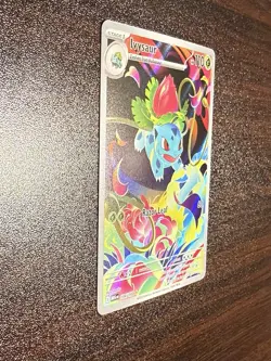 Ivysaur Mega Evolutions Illustration Card 134/132 Rare - Image 3