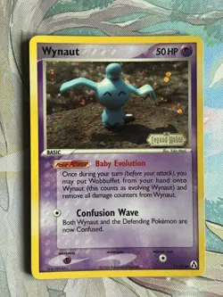 Wynaut 71/92 Reverse Holo EX Legend Maker Pokemon Card 2006 - Image 1