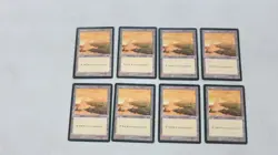 8 (332) URZA'S SAGA PLAINS BASIC LAND MTG MAGIC THE GATHERING LP / MP - Image 1
