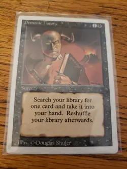 Demonic Tutor x4 from Revised Edition - Image 2