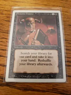 Demonic Tutor x4 from Revised Edition - Image 3