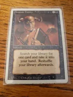 Demonic Tutor x4 from Revised Edition - Image 5