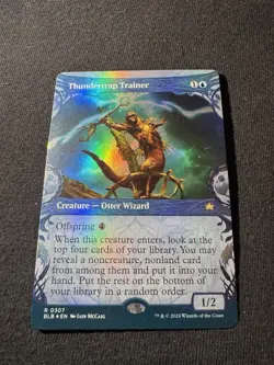 Thundertrap Trainer (Showcase) Bloomburrow Foil - Image 1