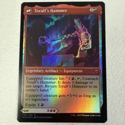 Toralf God Of Fury *Foil* Mtg Kaldheim Booster Fresh - Image 2