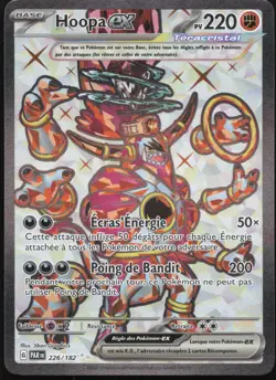 Carte Pokemon Hoopa-ex 226/182 Faille Paradoxe Francais - Image 1