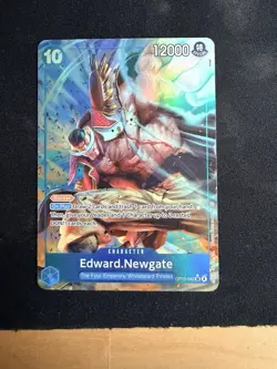 2025 ONE PIECE CARRYING ON HIS WILL EDWARD NEWGATE OP13-042 SUPER RARE (ALT ART) - Image 1