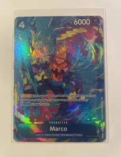 One Piece #PRB02-008 Marco Super Rare SR (Alternate Art) The Best Vol. 2 - Image 1