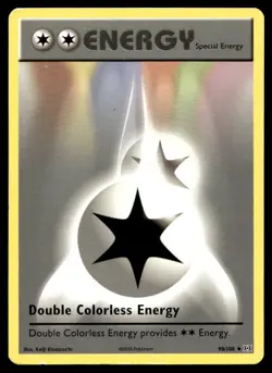 Double Colorless Energy 90/108 Pokemon Card Evolutions Uncmn Lightly Played TN - Image 1