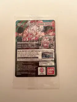 Bandai One Piece Monkey.D.Luffy Promo Full Art Foil US Voyage P-055 Card - Image 2