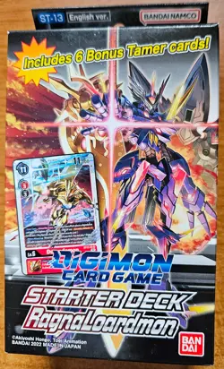 Digimon Ragnaloardmon Starter Deck : ST-13 New & Sealed TCG Card Game 54 Cards - Image 1