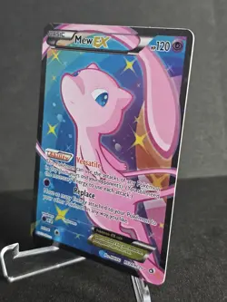 Pokemon Mew EX Full Art Ultra Rare Holo RC24/RC25 Legendary Treasures Card - Image 3