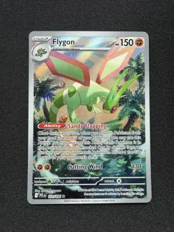 Flygon 101/94 Phantasmal Flames English Pokemon TCG Card Illustration Rare NM - Image 1