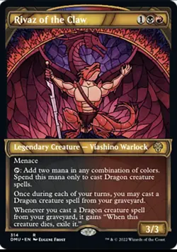 Rivaz of the Claw SHOWCASE, Dominaria United, MTG NM/M - Image 1