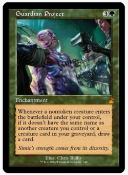 Guardian Project - Retro Frame MTG Ravnica Remastered NM, English - Image 1