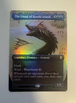 The Unagi of Kyoshi Island (Borderless) Avatar: The Last Airbender Foil - NM - Image 1
