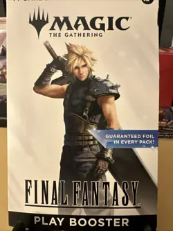 Magic the Gathering Final Fantasy Play Booster Pack Lot Of 10 New/Sealed FF MTG - Image 1