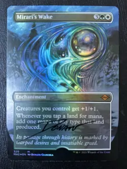 Mirari's Wake Foil Artist Proof Signed Sketched Modern Horizons 2 MH2 MTG - Image 1