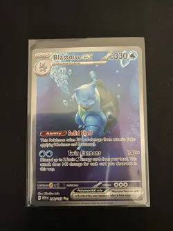 Pokemon TCG Blastoise ex 200/165 NM SIR Scarlet And Violet 151 - Image 3