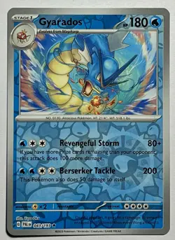 Gyarados 043/193 (NM) Reverse Holo Scarlet & Violet: Paldea Evolved 2023 Pokemon - Image 1