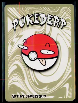Gasthing (Haunter) 23/25 - 1st Edition Pokederp First Print Fan Art - Pokemon! - Image 2