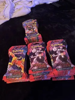 Pokemon Booster Packs Destined Rivals & Phantasmal Flames - Image 1