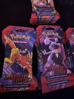 Pokemon Booster Packs Destined Rivals & Phantasmal Flames - Image 2