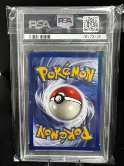 1999 POKEMON FOSSIL 1ST EDITION #7 HITMONLEE-HOLO PSA 8 - Image 2