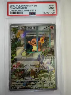 Pokemon TCG Charmander Promo 044 PSA 9 Mint – Obsidian Flames Black Star Promo - Image 2