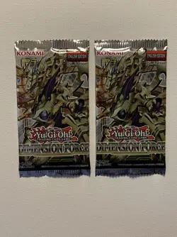 X2 Dimension Force - YuGiOh - Booster Pack Lot - *BRAND NEW* - DIFO - Image 1