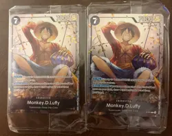 Monkey.D.Luffy (Tin Pack Set Vol. 2) P-075 One Piece Promotion Cards Foil - Image 1