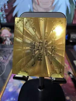 Goddess Story Metal Card Rare Anime Waifu Re:Zero Rem - Image 1