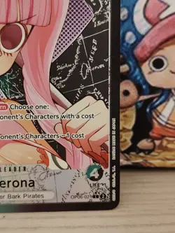ONE PIECE TCG – Perona OP06-021 – Leader Card – English – Original Bandai - Image 2
