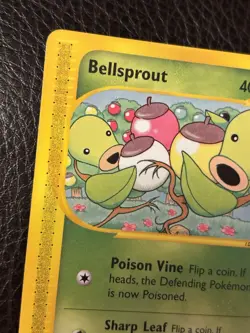 Pokemon TCG Aquapolis Bellsprout Common Card 68/147 LP - Image 2