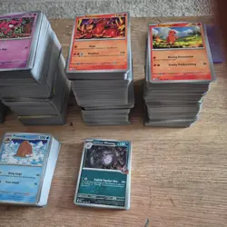 Pokemon Card Job Lot Bulk of Holo/Com/uncom. Around 1200 In Total. 151, PFL, MEG - Image 3