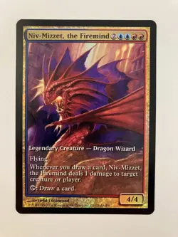 MTG Niv-Mizzet, the Firemind, FOIL Champs Promo, NM++, Magic the Gathering 2006 - Image 1