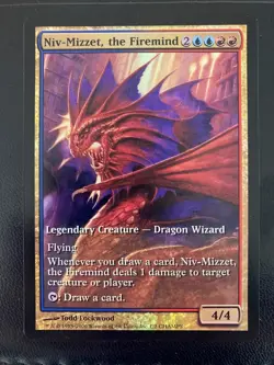 MTG Niv-Mizzet, the Firemind, FOIL Champs Promo, NM++, Magic the Gathering 2006 - Image 3