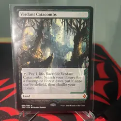 MTG Verdant Catacombs Zendikar Rising Expeditions 008/030 - Image 1