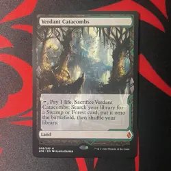 MTG Verdant Catacombs Zendikar Rising Expeditions 008/030 - Image 2
