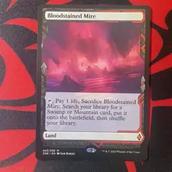 MTG Bloodstained Mire Zendikar Rising Expeditions 003/030 - Image 2