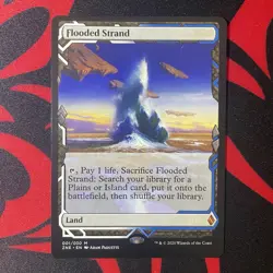 MTG Flooded Strand Zendikar Rising: Expedition 001/030 - Image 2