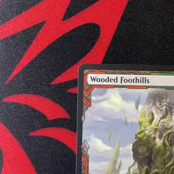 MTG Zendikar Rising Wooded Foothills 004/030 - Image 3