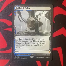 MTG Polluted Delta Zendikar Rising Expedition 002/030 - Image 2