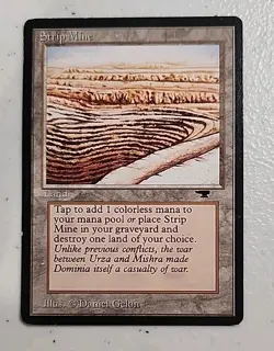 Strip Mine (Even Horizon) Antiquities Regular MTG - Image 1