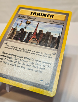 Radio Tower 95/105 Rare 1st Edition Neo Destiny Pokemon 1235 - Image 2