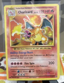 Pokemon TCG Evolutions XY Holo Rare Card Charizard 11/108 NM/M Condition - Image 1
