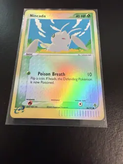 Pokemon TCG Nincada 66/97 EX Dragon Reverse Holo Near Mint ++ - Image 1