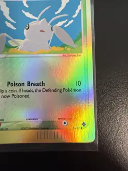 Pokemon TCG Nincada 66/97 EX Dragon Reverse Holo Near Mint ++ - Image 5