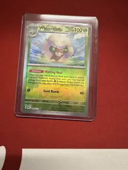 Pokemon SV Prismatic Evolutions Whimsicott Pokeball Reverse Holo 008/131 NM/M - Image 1